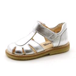 Angulus lukket sandal smal s�lv